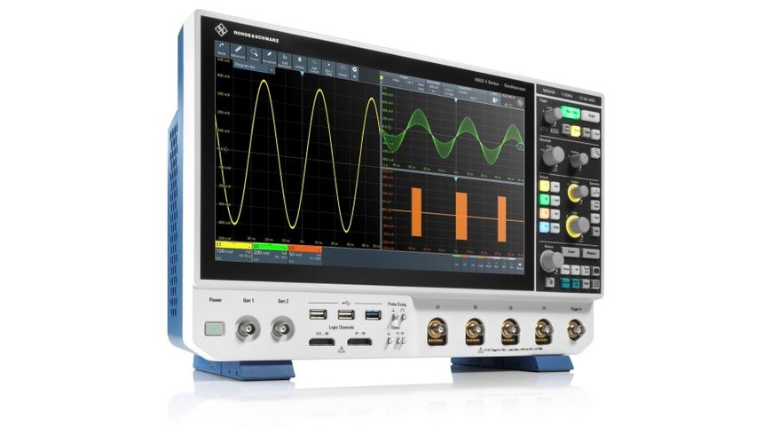 Rohde & Schwarz présente les oscilloscopes de nouvelle génération de la série R&S MXO 4 offrant une vision démultipliée 